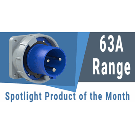 Product Spotlight: PCE 63A CEE Plugs & Sockets | KES Power & Light